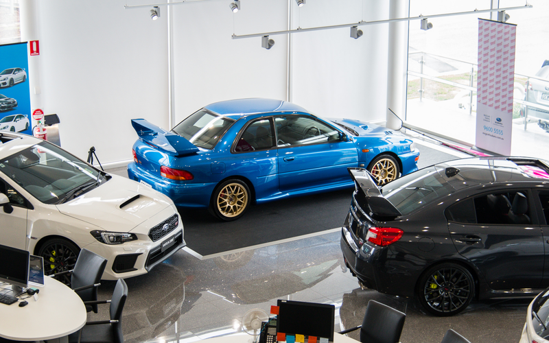Illustration for article titled The Subaru Impreza 22B Was An Insane Monster That Could Never Happen Today